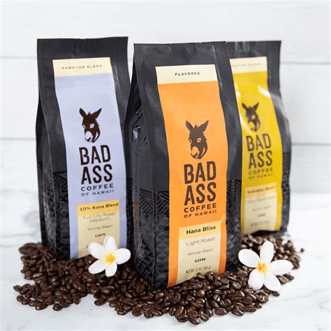 Bad Ass Coffee of Hawaii .